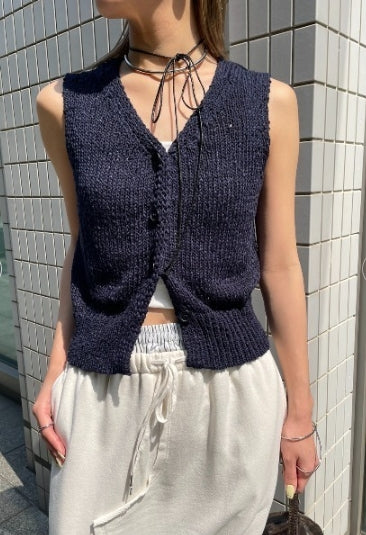 Slavic Yarn 針織背心